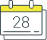 Daily calendar icon